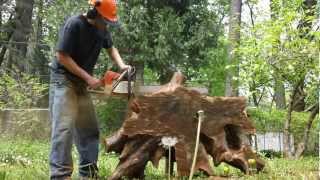 Making a Black walnut table 11 [upl. by Shishko]