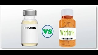 Hematology  Heparin 🆚 Warfarin Anticoagulants [upl. by Jempty]