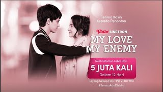 Cinta perlu perjuangan Ilham rela menyusul Rani ke Desa😍✨ Salut My Love My Enemy [upl. by Asssilem338]