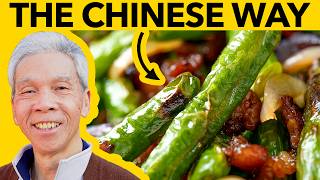 🤤 How a Chinese Chef Cooks Green Beans 干煸四季豆 [upl. by Algie925]