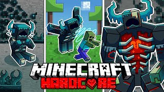 I Survived 1000 DAYS as a ZOMBIE WARDEN in HARDCORE Minecraft Spooky Adventures Compilation [upl. by Akilaz624]