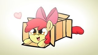 Ponies sliding into a box v20 [upl. by Husein]