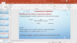 compartiments liquidiens partie 2 [upl. by Frager]