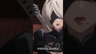 escalate by Nika Lenina aimer anime nierautomata nier shortsclip [upl. by Hinze645]