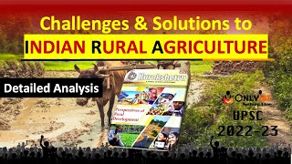 Indian Rural Economy  Kurukshetra January Magazine Summary  UPSC Prelims amp Mains [upl. by Linis150]