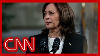 Harris reacts to claim Trump secretly sent Putin individual Covid tests [upl. by Adiraf]