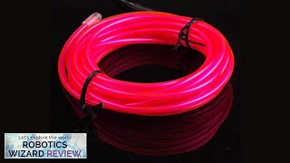 EL Wire Hot Pink Review [upl. by Aihtekal169]