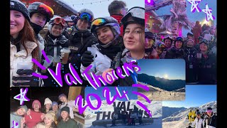 Ski Trip Vlog  Val thorens 2024 😎🇫🇷 [upl. by Enala]