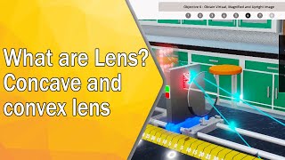 Concave Lens Ray Diagrams  Chapter 9  Light Reflection and Refraction  Class 10 Science  NCERT [upl. by Claudette]