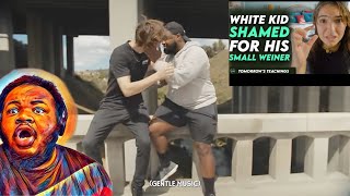 White Kid Shamed For His Small Weiner You Won’t Believe IT REACTION tomorrowsteachings 😂🍤 [upl. by Drawe323]