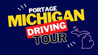 Portage Michigan Driving Tour Forest Hills Neighborhood [upl. by Delila]