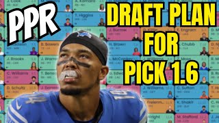 Is AmonRa St Brown The IDEAL Pick At 16 12Team PPR Mock [upl. by Osmund]