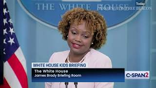 Karine JeanPierre Worst Living White House Press Secretary Just Got Promoted [upl. by Veal]