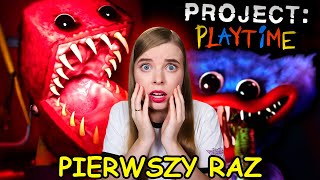 GRAM PIERWSZY RAZ W PROJECT PLAYTIME 😱 [upl. by Baelbeer]