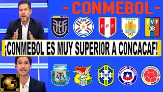 ¡PRENSA DE CENTROAMÉRICA IMPACTADA CON EL NIVEL DE CONMEBOL Y SUS SELECCIONES EN LOS AMISTOSOS [upl. by Yukio]