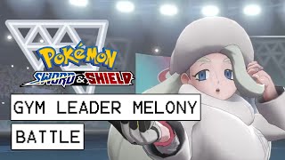 Pokemon Sword amp Shield Gym Leader Melony Battle Shield Exclusive Gym [upl. by Patrice]