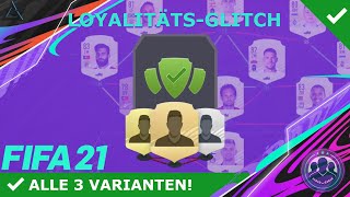 LOYALITÄTSGLITCH FÜR SBCS SCHNELL amp EINFACH ERKLÄRUNG  DEUTSCH  FIFA 21 ULTIMATE TEAM [upl. by Keemahs]