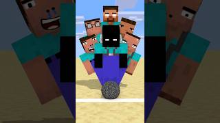 HELP Herobrine Kick The Bedrock Ball mashle shorts trending anime [upl. by Eniruam]