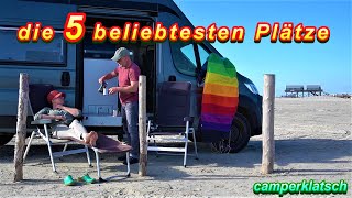 Mit dem Wohnmobil an den NordseeStrand 😍 🏖 TOP 5 Wohnmobilstellplätze 2021 🔥 alle neuen Infos hier [upl. by Keviv834]