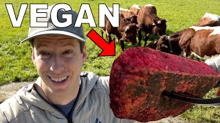 Homemade Vegan Meat  Meaty Like Beef 🌱 whole food plant based recipe [upl. by Idoj169]