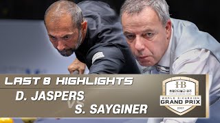 Hotel Inter burgo Wonju W3GP 2021 Last 8  Dick JASPERS NED vs Semih SAYGINER TURHL [upl. by Calabresi]