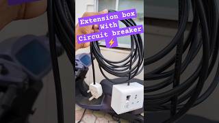 Best EV Charging Extension with MCB ⚡  Ola S1 Pro  Ather  TVS IQUBE trending diy shorts ev [upl. by Yerffoj]