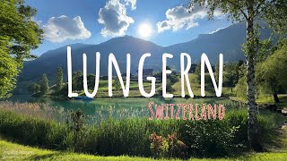 Switzerland Beautiful Swiss Village Of Lungern In Summer 4k [upl. by Eedrahc]