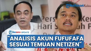 Budi Arie Pastikan Akun Fufufafa yang Viral Bukan Milik Gibran Roy Suryo Percayakah Dunia [upl. by Bigod]