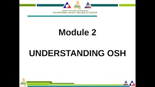 Module 2 of 6  DOLE OSH Mandatory Safety Seminar for Workers [upl. by Mcconnell]