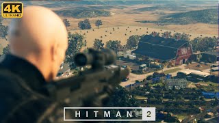 Hitman 2  Sniper Mission  No Commentary Gameplay 11 [upl. by Pihc]