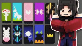 ✔ 5 AWESOME MINECRAFT BANNER DESIGNS WITH TUTORIAL 23 LOOM [upl. by Etnelav]