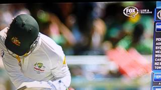 Morne morkel v Michael clarke hurt by bouncer [upl. by Demha]