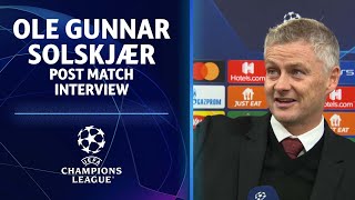 Ole Gunnar Solskjær Post Match Interview  Manchester United vs Atalanta  CBS Sports Golazo [upl. by Straub]