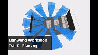 HeimkinoLeinwand  Schritt für Schritt zur perfekten Leinwand  HeimkinoLeinwand Workshop Teil 3 [upl. by Peder142]