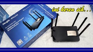 Review Ruijie Reyee RGEW1200G PRO Router Gigabit Dual Band Terbaru [upl. by Aeslahc]