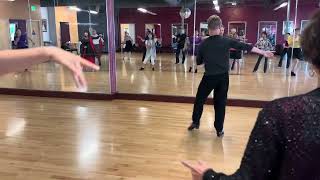 Rumba with Teacher Vova  Starlite Ballroom in Silicon Valley California [upl. by Athelstan]