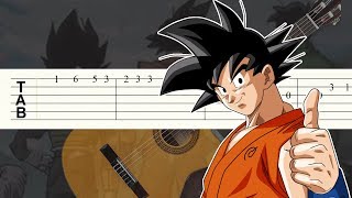 Usubeni  Dragon Ball Super END 3  Guitarra Tutorial [upl. by Erdnaid]