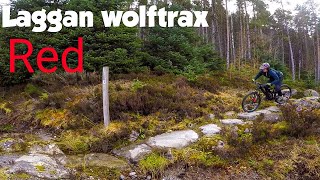 Laggan Wolftrax Red  Full descent with gimbal [upl. by Nayr]