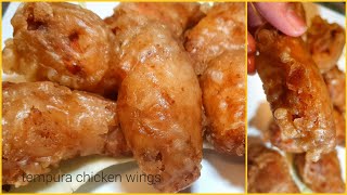 Crispy Fried Chicken Wings Recipe Perfect Tempura crispy Chicken Wings [upl. by Oregolac320]