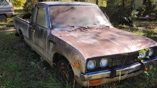 1979 Datsun 620 Will it run Part 1 [upl. by Averir436]