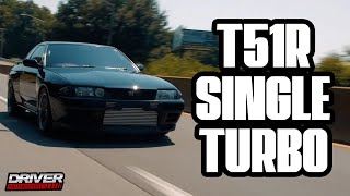 1990 HKS T51R Single Turbo R32 Nissan Skyline GTR [upl. by Enilav133]