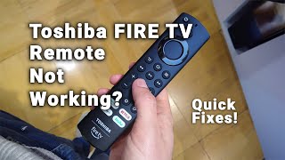 Toshiba Fire TV Remote Not Working  5Min Troubleshooting [upl. by Alleahcim]