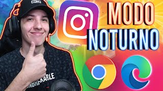 Como deixar o INSTAGRAM no MODO ESCURO no PC [upl. by Codee]