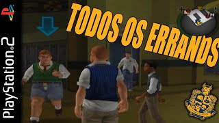 Todos os errands no Bully de ps2 [upl. by Atlanta]