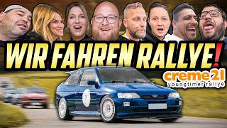 DUMME Sprüche amp heiße Kisten  creme21 Youngtimer Rallye  Halle77 amp Freunde auf TOUR [upl. by Barlow733]