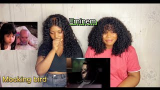 Our first time hearing Eminem  “Mockingbird” REACTION  Vocal Coach Reacts [upl. by Fletch]