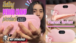 Testing BeMe Period Cramp Relief Device  How to use  Unboxing and Honest Reviews  Sayani Bhowal [upl. by Alcot]