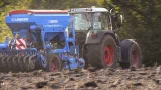 Lemken Compact Solitär bei der Getreideaussaat [upl. by Aidole]