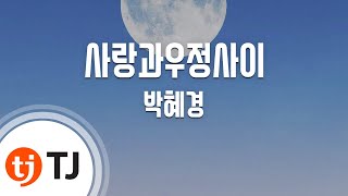 TJ노래방 사랑과우정사이  박혜경  TJ Karaoke [upl. by Orecul]