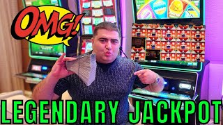 One Of The LARGEST JACKPOTS Ever On Huff N More Puff Slot Machine [upl. by Hammer602]